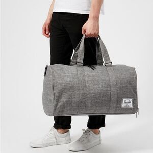 Herschel Supply Company Novel Raven Crosshatch Duffel Bag
